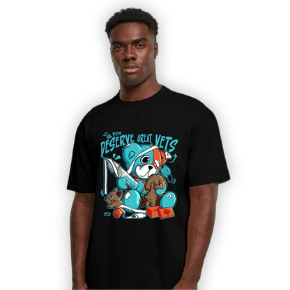Dunk Low Dolphins T Shirt Match Veterinary BER - NastyJamz