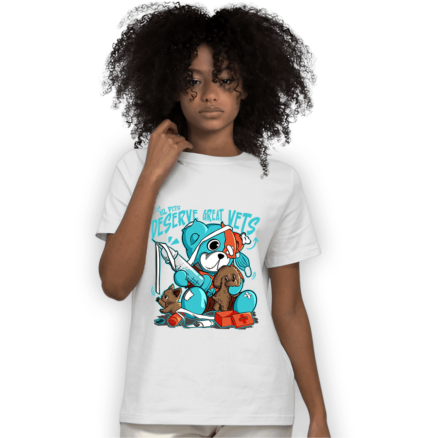 Dunk Low Dolphins T Shirt Match Veterinary BER - NastyJamz