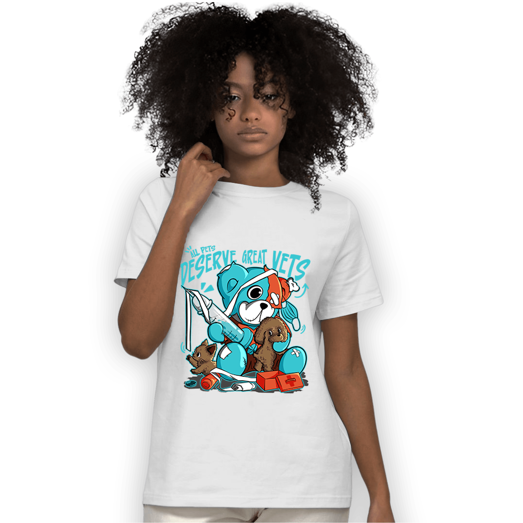 Dunk Low Dolphins T Shirt Match Veterinary BER - NastyJamz