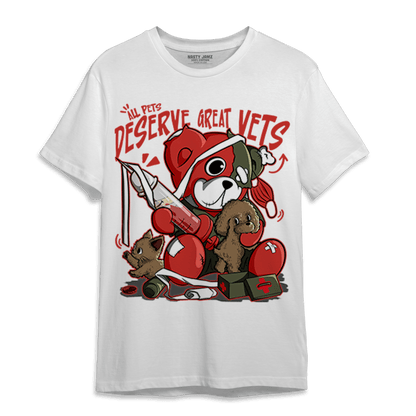 Dunk Low Mystic Red T Shirt Match Veterinary BER - NastyJamz
