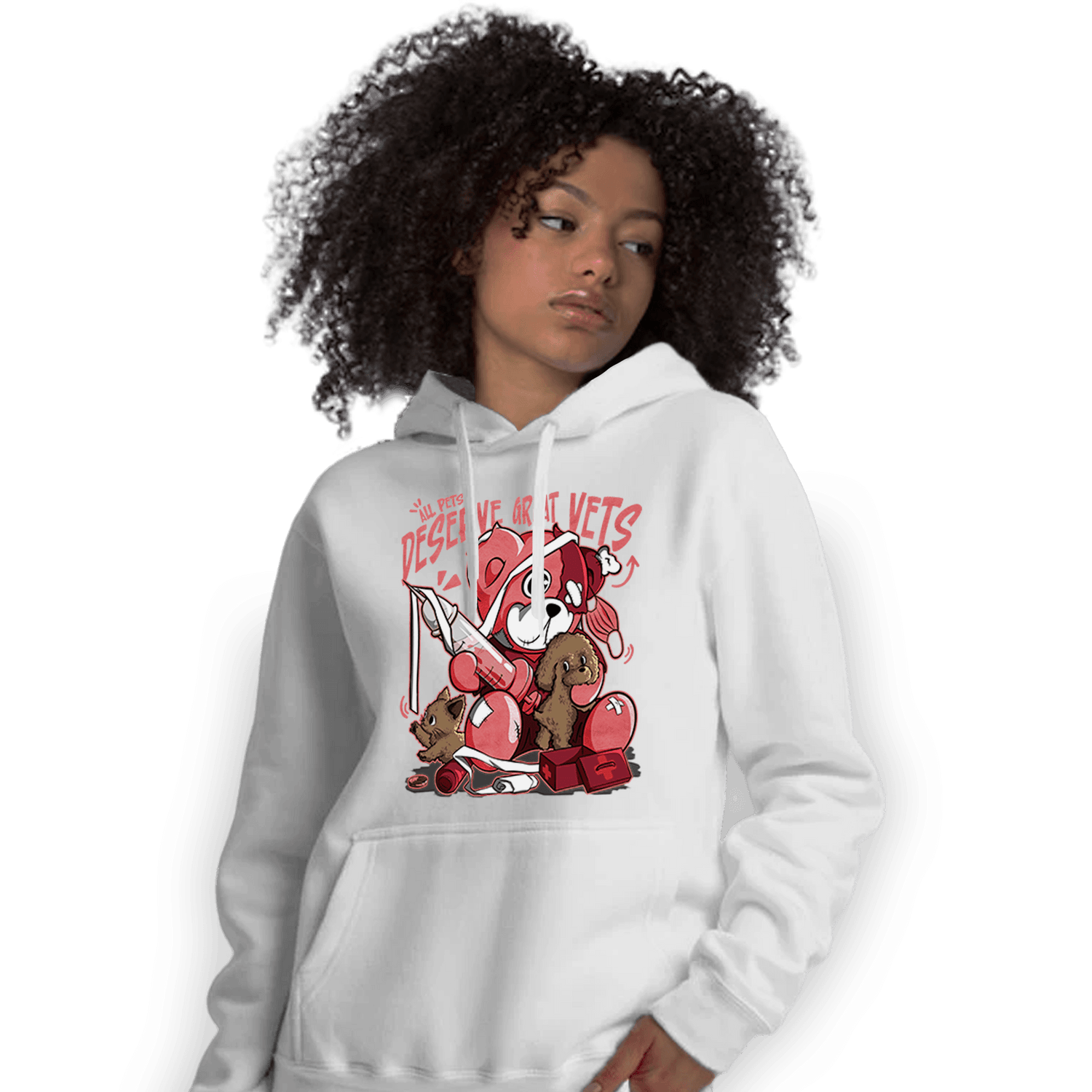 Dunk Low WMNS Valentine Day Hoodie Match Veterinary BER - NastyJamz