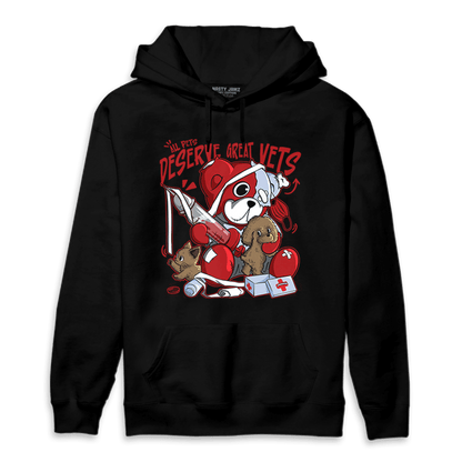 Cherry 11s Hoodie Match Veterinary BER - NastyJamz