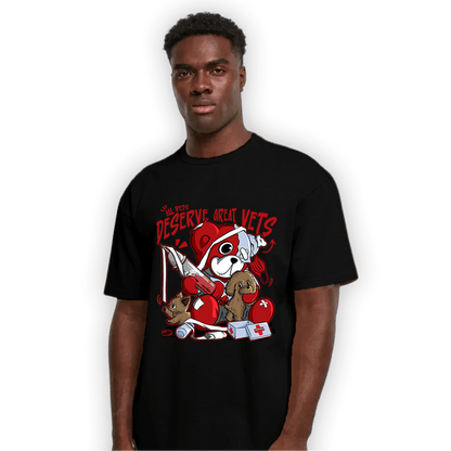 Cherry 11s T Shirt Match Veterinary BER - NastyJamz
