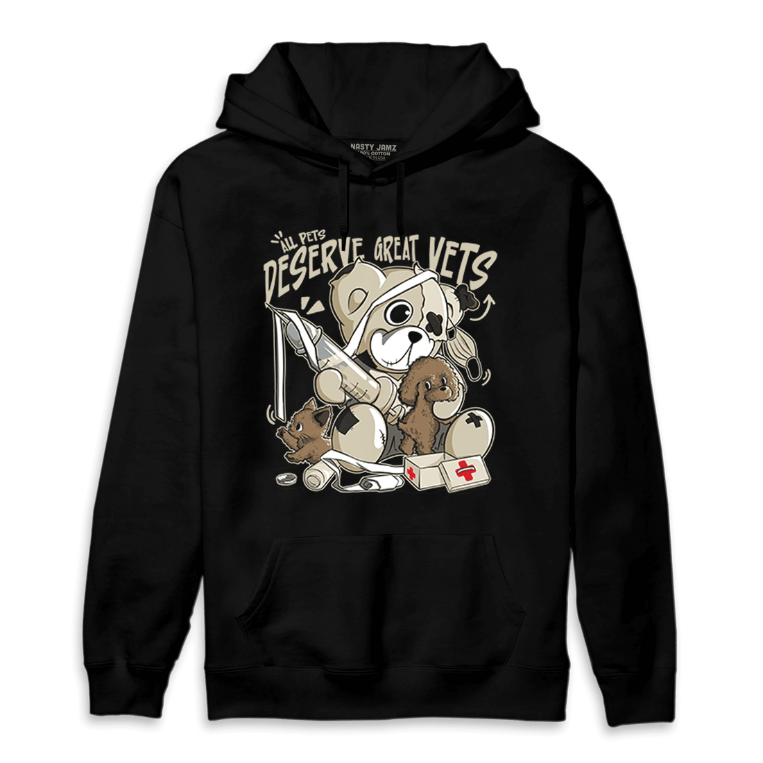 Gratitude 11s Hoodie Match Veterinary BER - NastyJamz