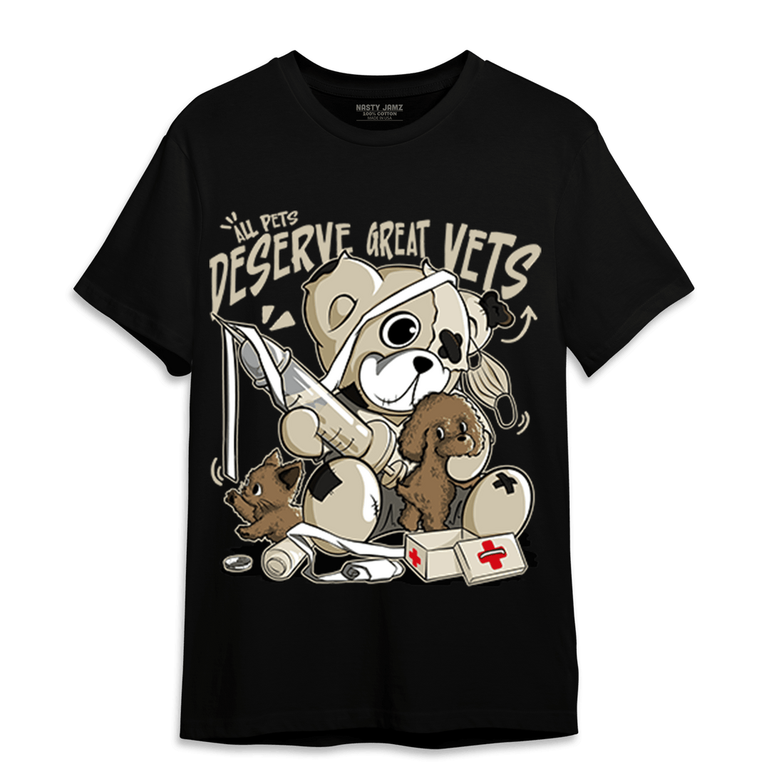 Gratitude 11s T Shirt Match Veterinary BER - NastyJamz