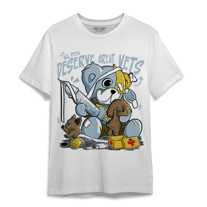 Blue Grey 13s T Shirt Match Veterinary BER - NastyJamz