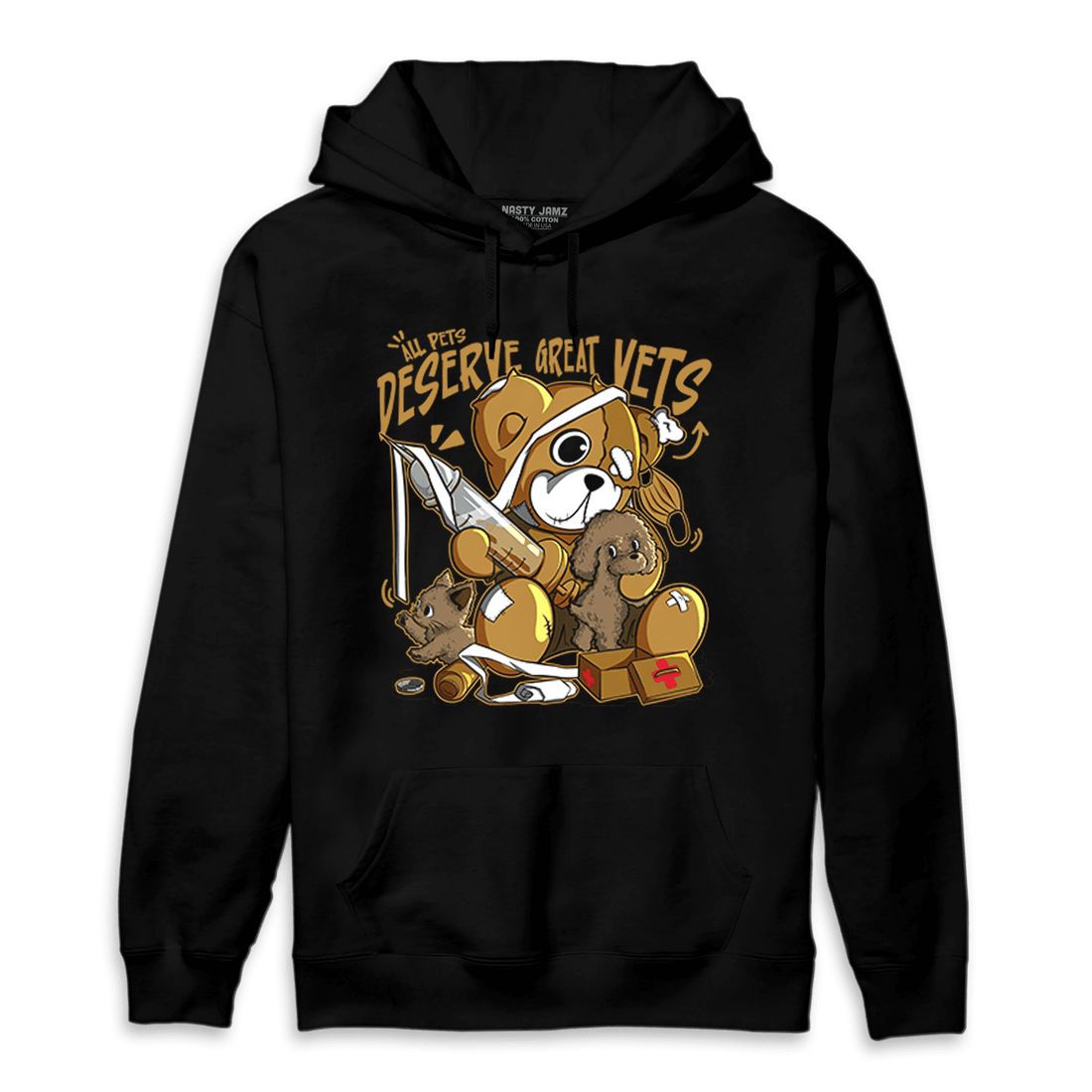 Wheat 13s Hoodie Match Veterinary BER - NastyJamz