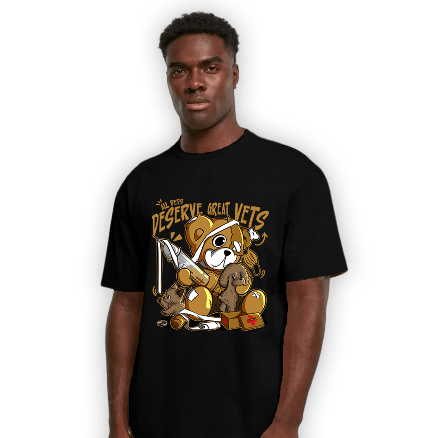 Wheat 13s T Shirt Match Veterinary BER - NastyJamz