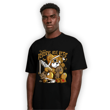 Wheat 13s T Shirt Match Veterinary BER - NastyJamz