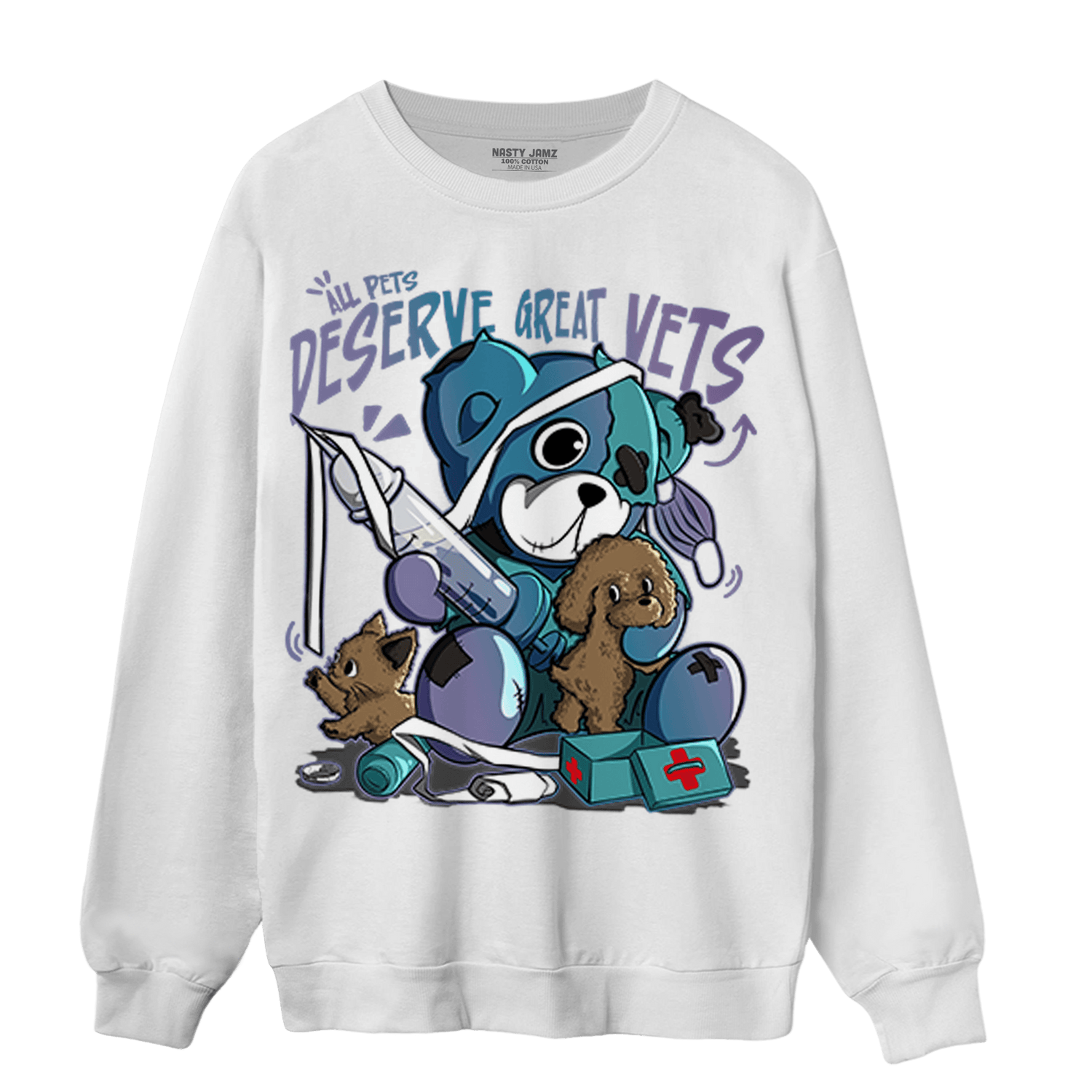 Low Love Letter 14s Sweatshirt Match Veterinary BER - NastyJamz