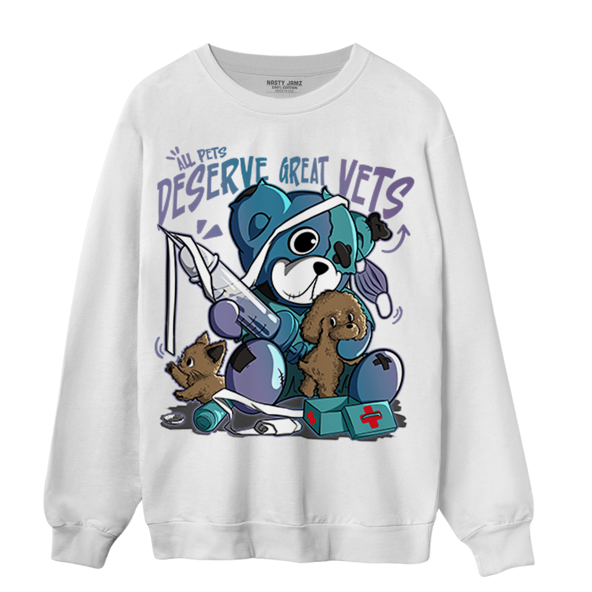 Low Love Letter 14s Sweatshirt Match Veterinary BER - NastyJamz