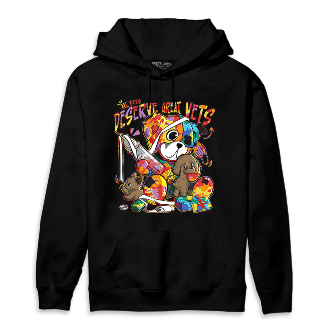 Mid GS Six Championships 1s Hoodie Match Veterinary BER - NastyJamz