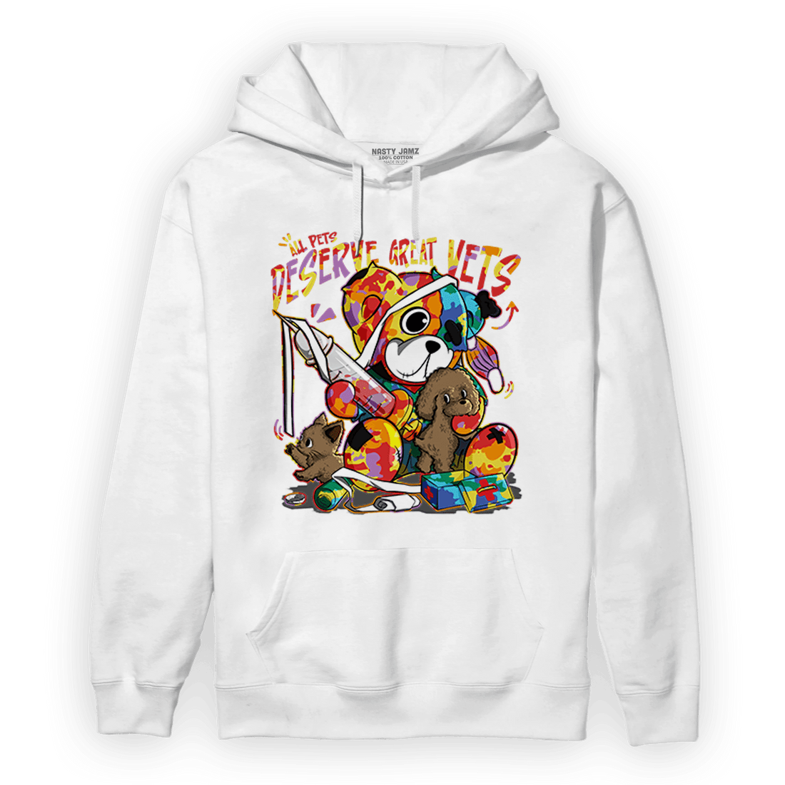 Mid GS Six Championships 1s Hoodie Match Veterinary BER - NastyJamz