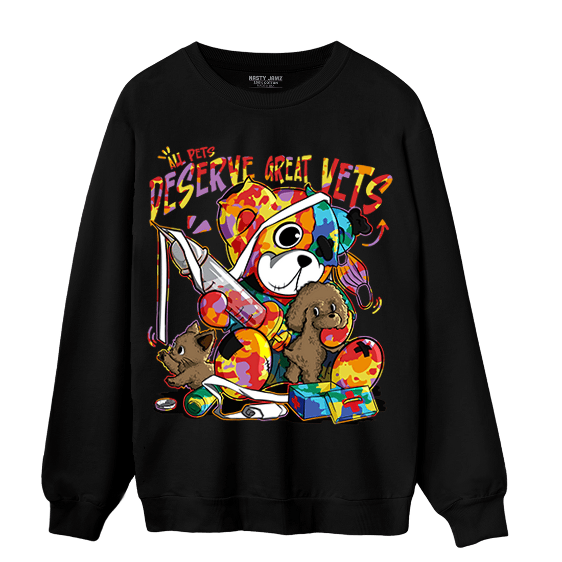 Mid GS Six Championships 1s Sweatshirt Match Veterinary BER - NastyJamz