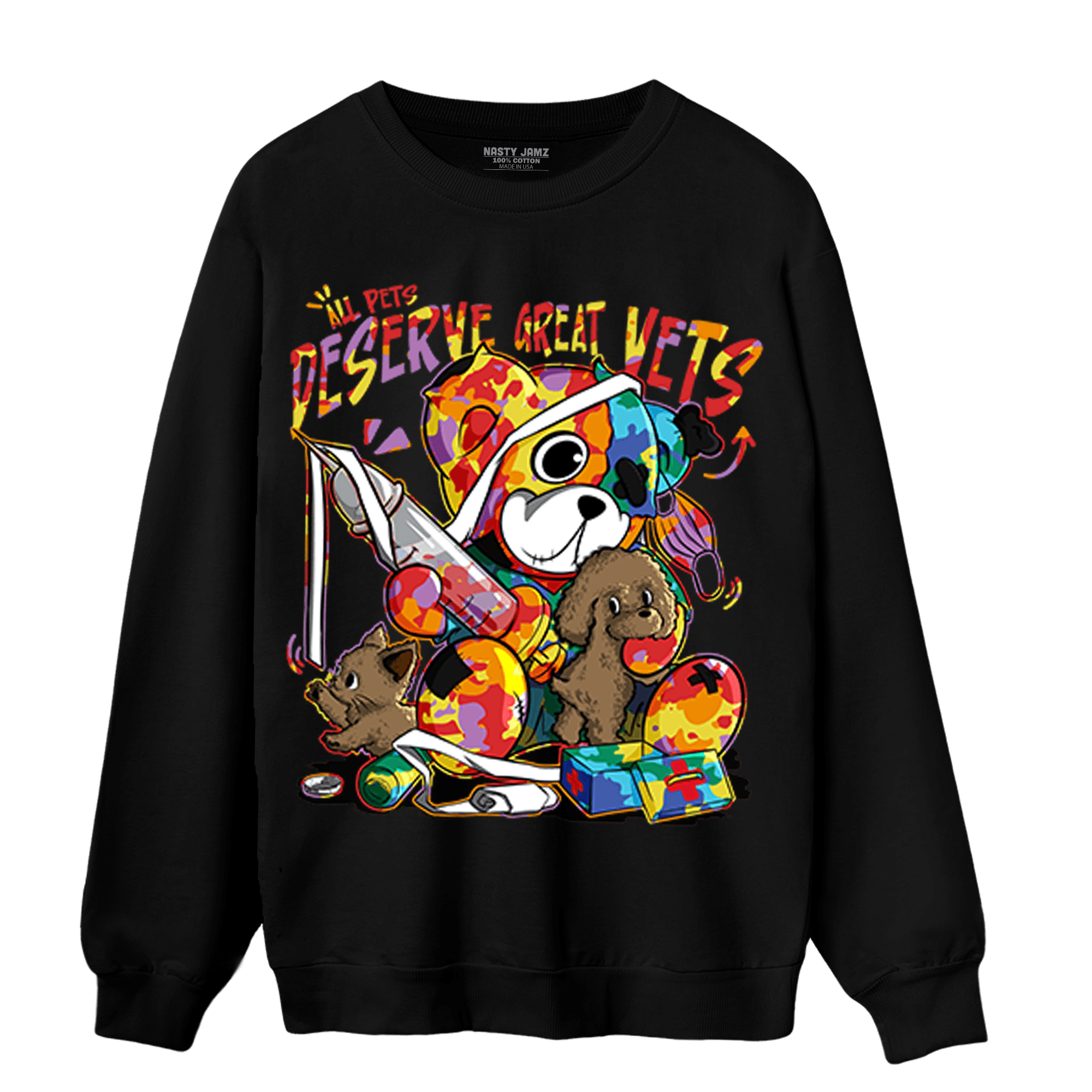 Mid GS Six Championships 1s Sweatshirt Match Veterinary BER - NastyJamz