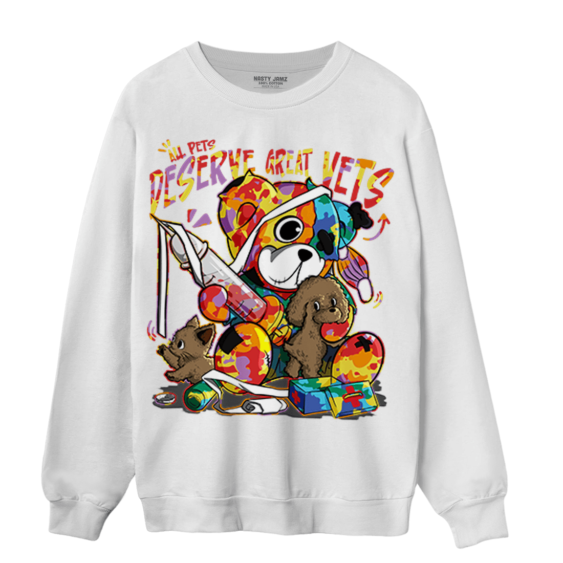 Mid GS Six Championships 1s Sweatshirt Match Veterinary BER - NastyJamz
