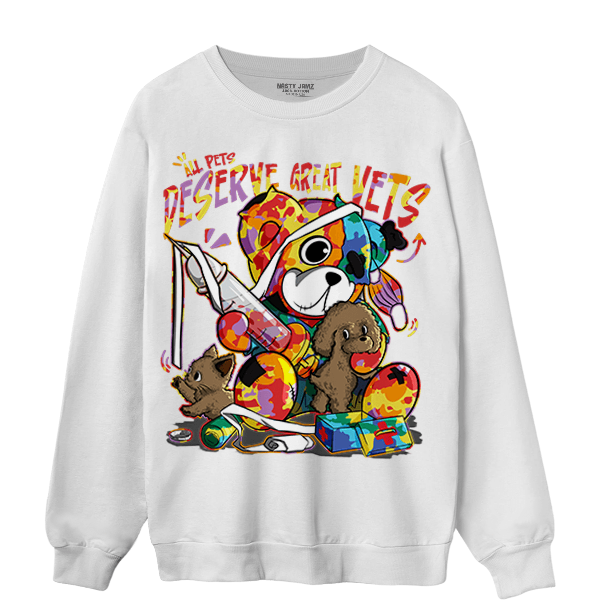 Mid GS Six Championships 1s Sweatshirt Match Veterinary BER - NastyJamz