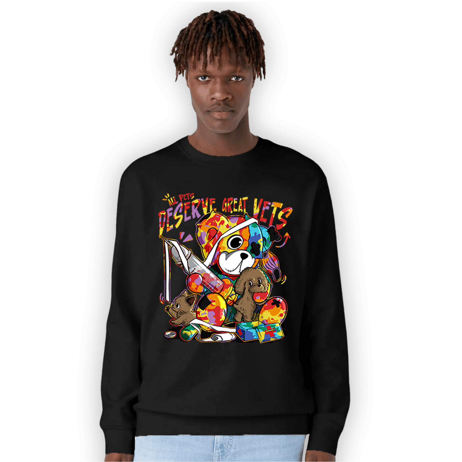 Mid GS Six Championships 1s Sweatshirt Match Veterinary BER - NastyJamz