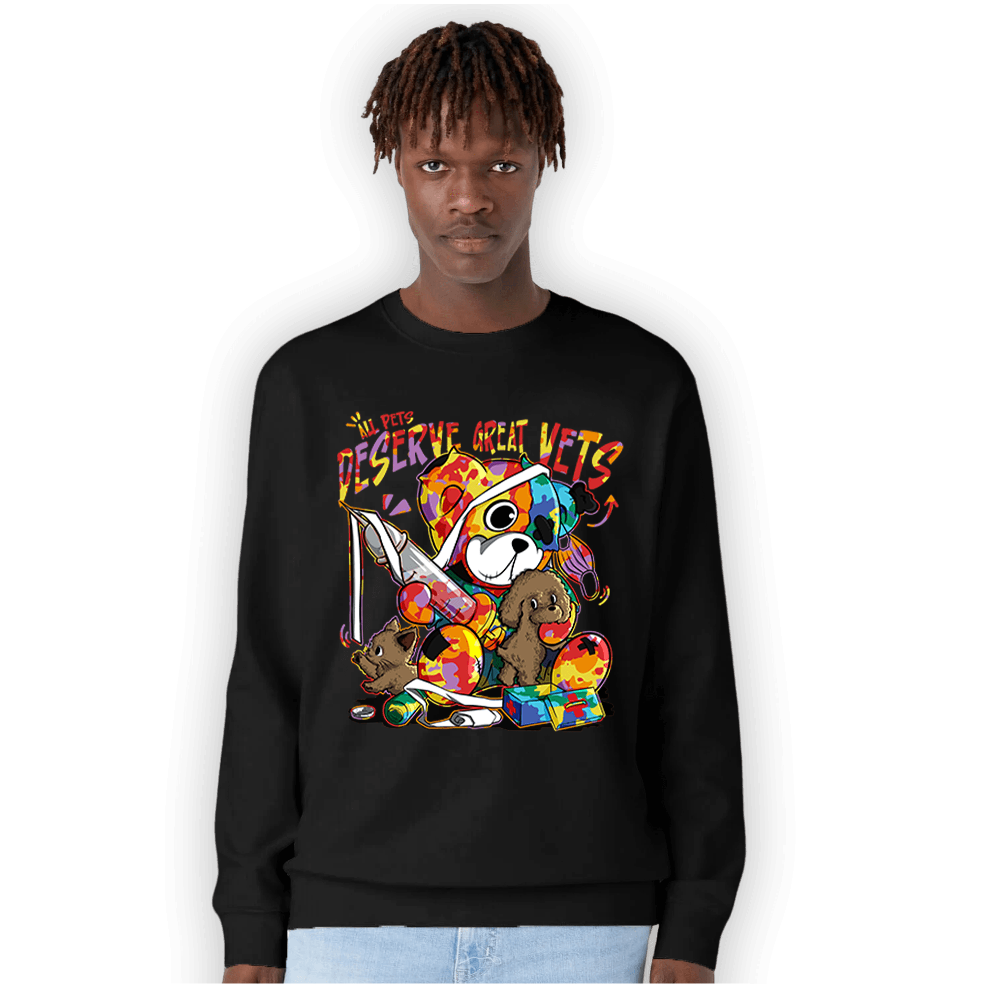 Mid GS Six Championships 1s Sweatshirt Match Veterinary BER - NastyJamz