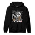 Retro High OG Black White 1s Hoodie Match Veterinary BER - NastyJamz
