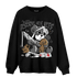 Retro High OG Black White 1s Sweatshirt Match Veterinary BER - NastyJamz