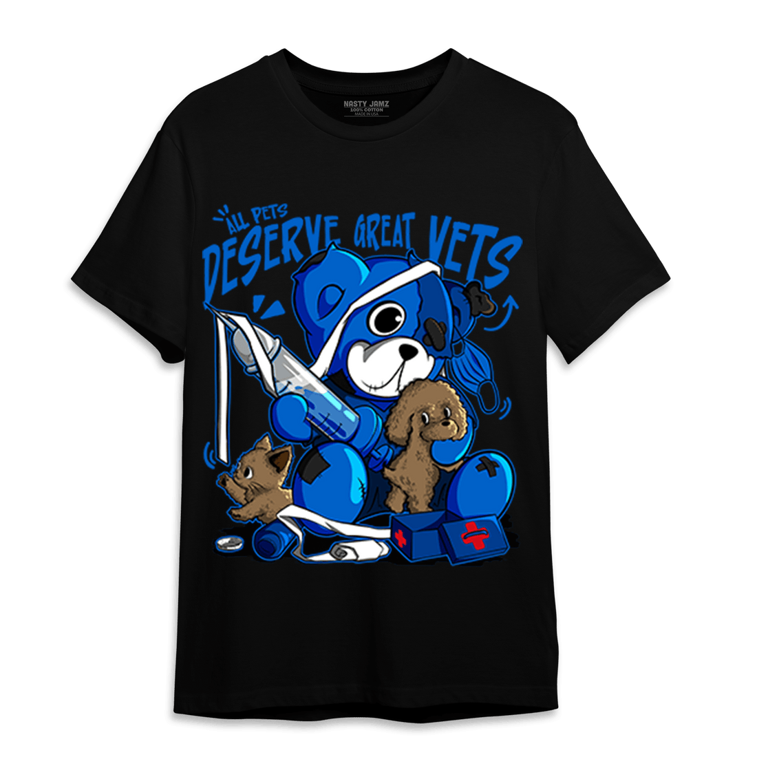 Royal Reimagined 1s T Shirt Match Veterinary BER - NastyJamz