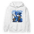 University Blue Toe 1s Hoodie Match Veterinary BER - NastyJamz