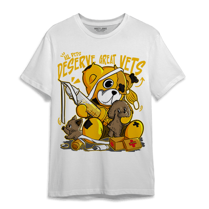 Yellow Ochre 1s T Shirt Match Veterinary BER - NastyJamz