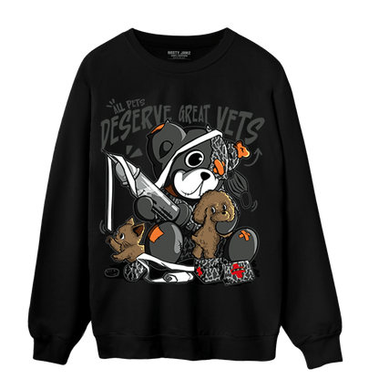 Fear Pack 3s Sweatshirt Match Veterinary BER - NastyJamz