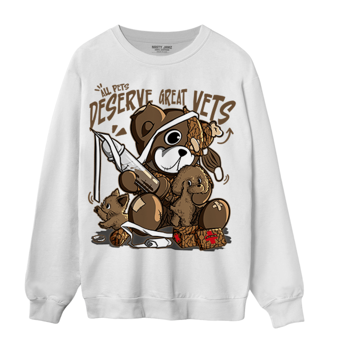 Palomino 3s Sweatshirt Match Veterinary BER - NastyJamz