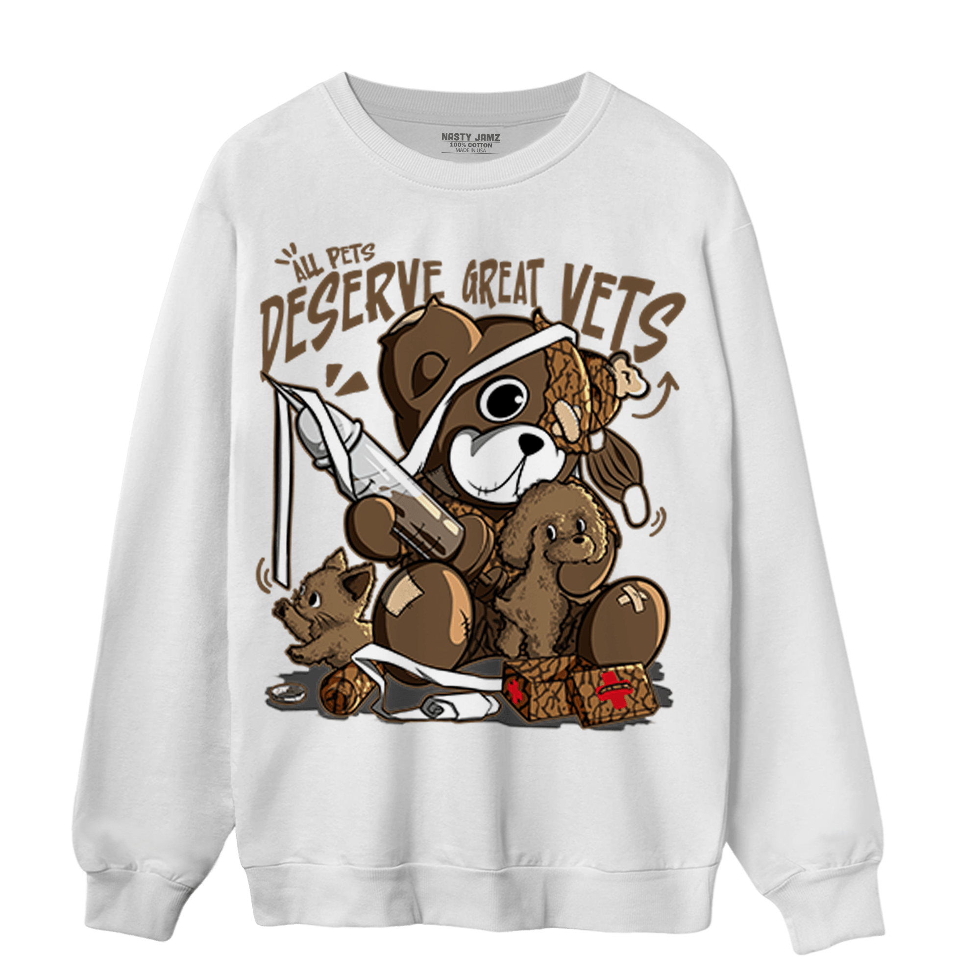 Palomino 3s Sweatshirt Match Veterinary BER - NastyJamz