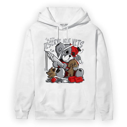 Bred Reimagined 4s Hoodie Match Veterinary BER - NastyJamz