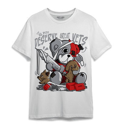 Bred Reimagined 4s T Shirt Match Veterinary BER - NastyJamz