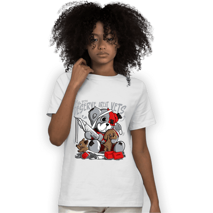 Bred Reimagined 4s T Shirt Match Veterinary BER - NastyJamz