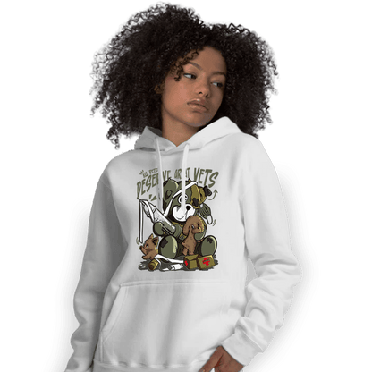 SE Craft Medium Olive 4s Hoodie Match Veterinary BER - NastyJamz