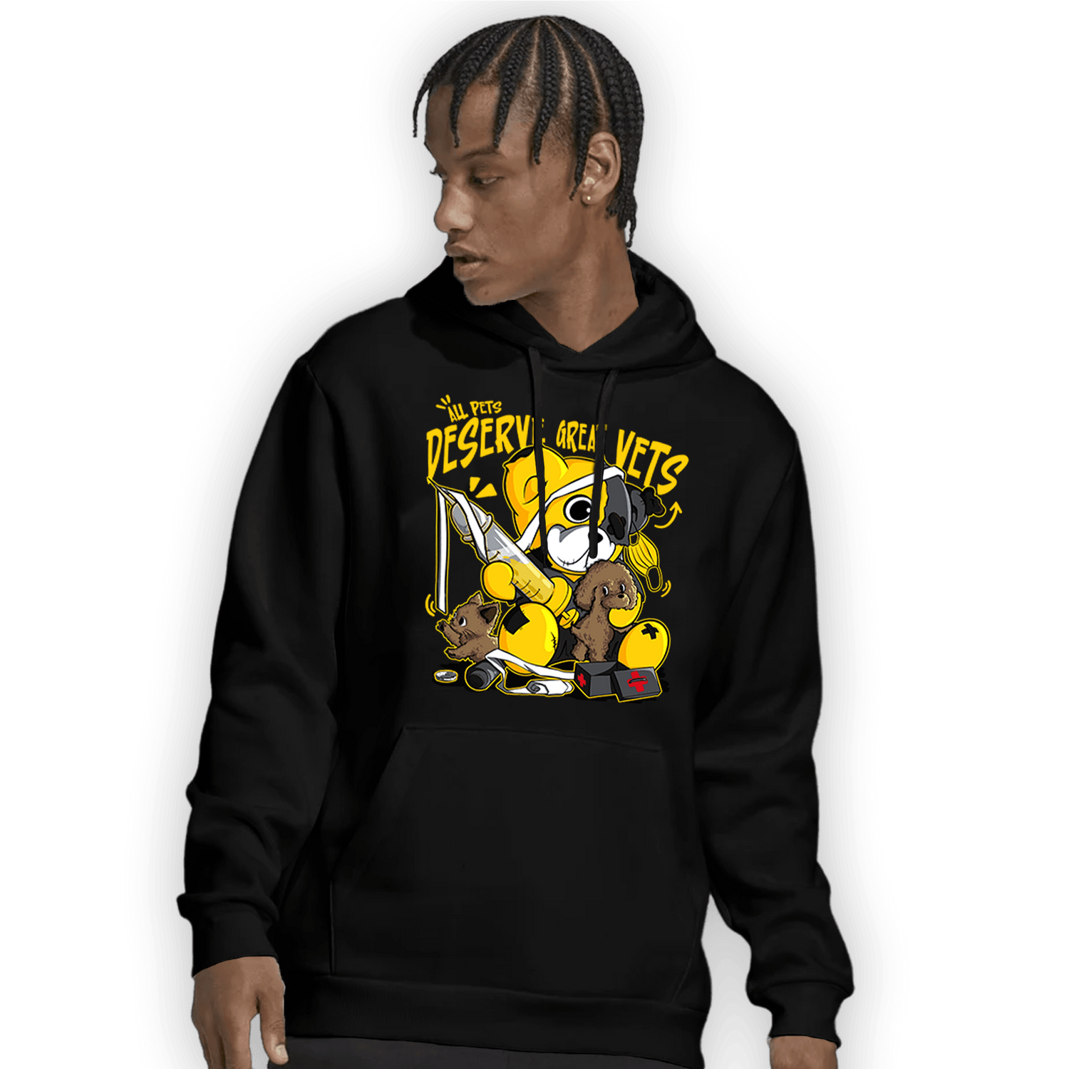Thunder 4s Hoodie Match Veterinary BER - NastyJamz