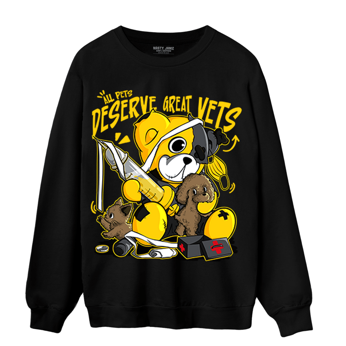 Thunder 4s Sweatshirt Match Veterinary BER - NastyJamz