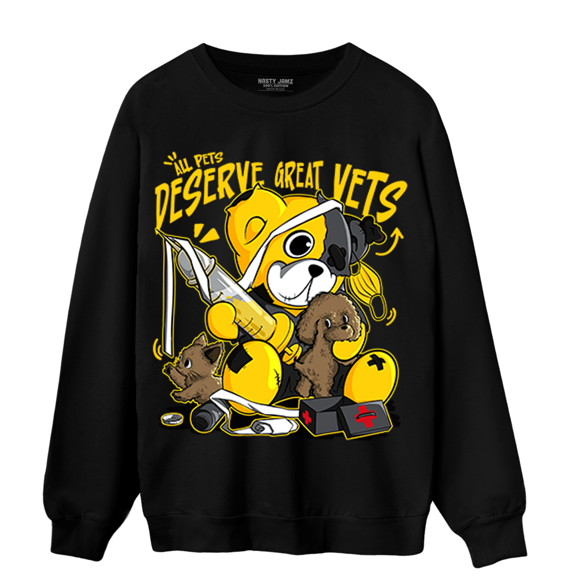 Thunder 4s Sweatshirt Match Veterinary BER - NastyJamz