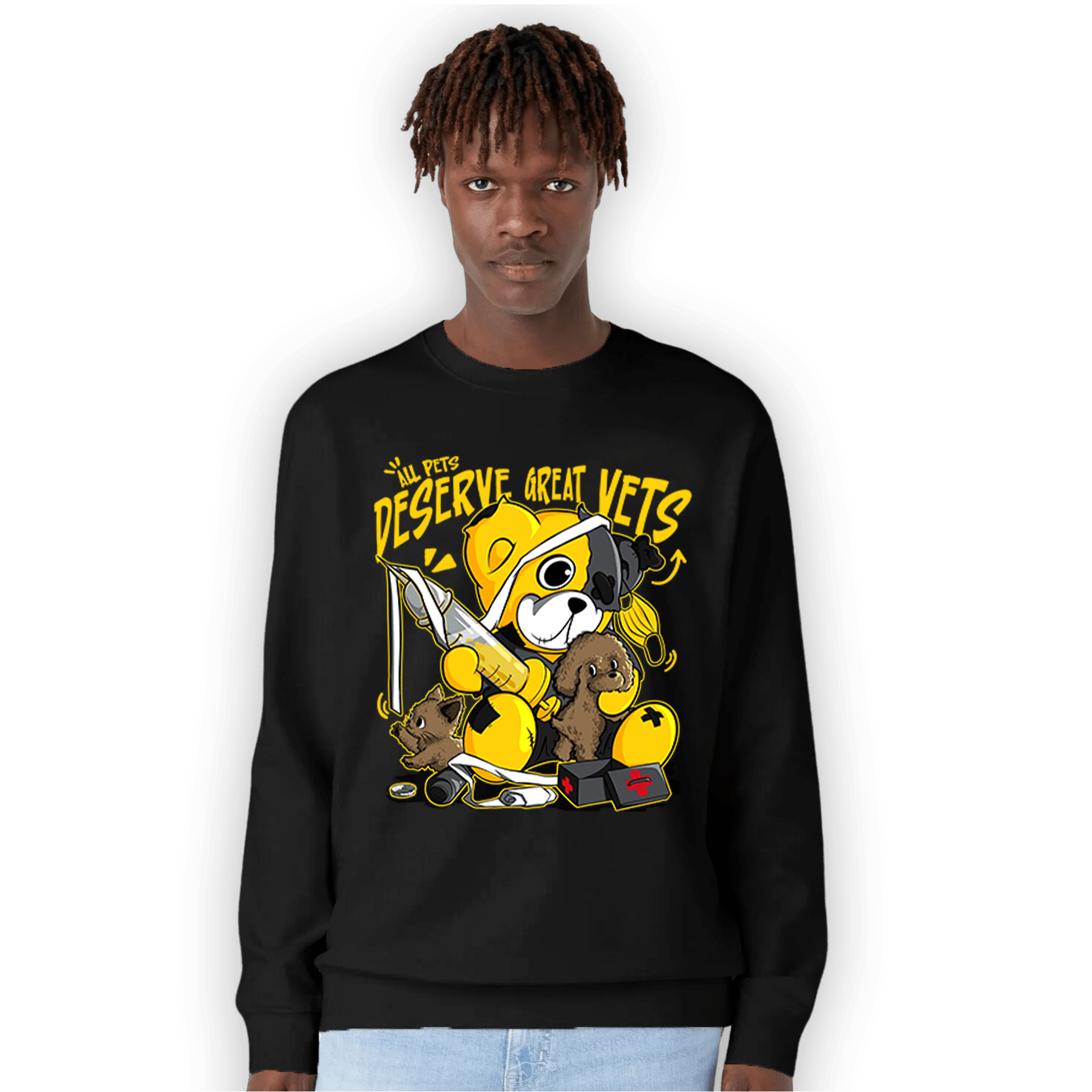 Thunder 4s Sweatshirt Match Veterinary BER - NastyJamz