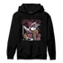 Burgundy 5s Hoodie Match Veterinary BER - NastyJamz