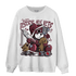 Burgundy 5s Sweatshirt Match Veterinary BER - NastyJamz