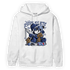 Midnight Navy 5s Hoodie Match Veterinary BER - NastyJamz