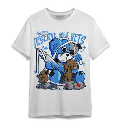 University Blue 5s T Shirt Match Veterinary BER - NastyJamz
