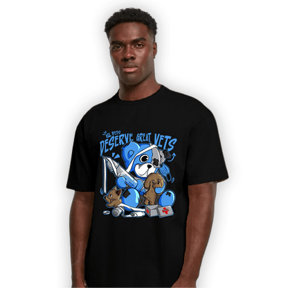 University Blue 5s T Shirt Match Veterinary BER - NastyJamz