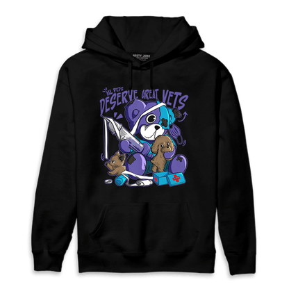 Aqua 6s Hoodie Match Veterinary BER - NastyJamz
