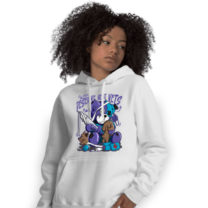 Aqua 6s Hoodie Match Veterinary BER - NastyJamz