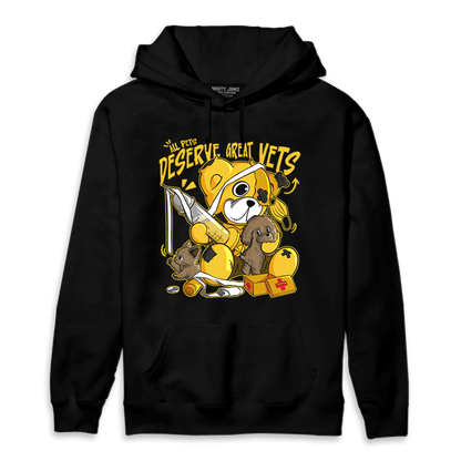 Yellow Ochre 6s Hoodie Match Veterinary BER - NastyJamz