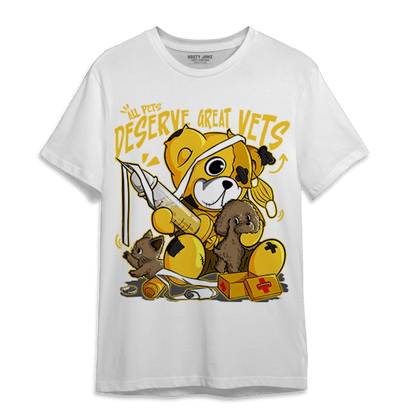 Yellow Ochre 6s T Shirt Match Veterinary BER - NastyJamz