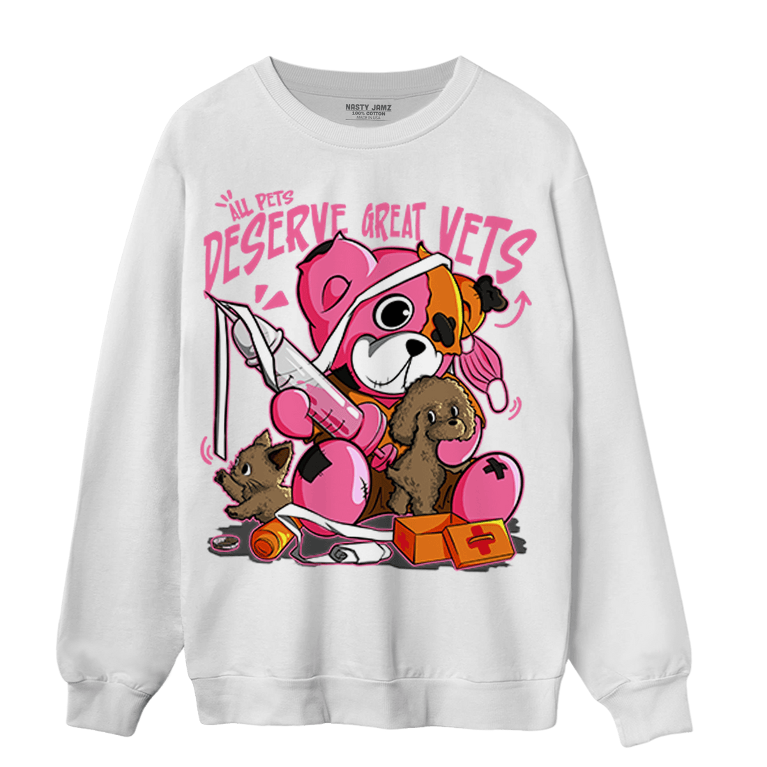 SB Dunk Blossom Sweatshirt Match Veterinary BER - NastyJamz