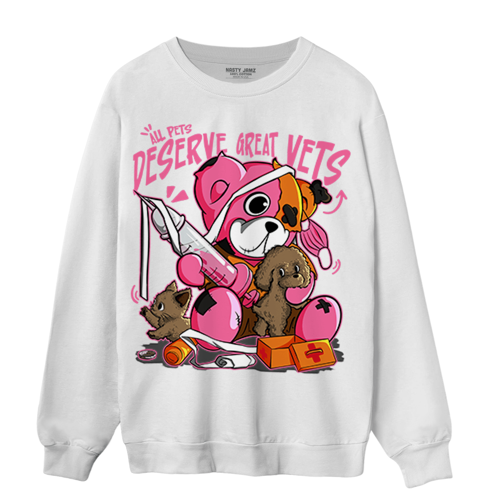SB Dunk Blossom Sweatshirt Match Veterinary BER - NastyJamz